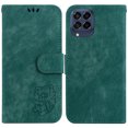 thumbnail image 2 of Compatible avec Samsung Galaxy M33 5G Étui Portefeuille Tiger Flip Mignon en Relief avec Porte-Cartes, 2 of 5