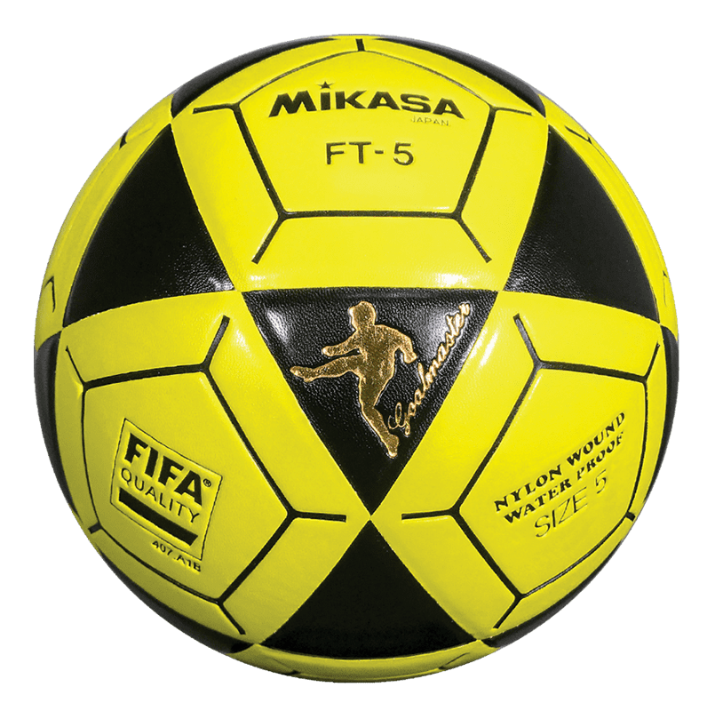 Mikasa FT5 Goal Master Soccer Ball Black/Yellow Size 5 - Walmart.com
