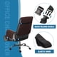 thumbnail image 4 of Wosthever Funda de poliéster para sillón con reposabrazos, protector de asiento de cojín de sofá antiguo impermeable con reposabrazos Conjuntos de muebles de sala de estar azul oscuro, 4 of 6