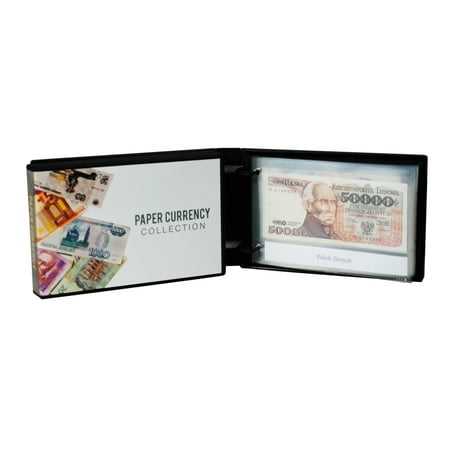 Currency Collection Wallet/Album Kit, 25 Pages
