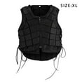 thumbnail image 3 of Greeniant Chaleco ecuestre relleno alargado buena elasticidad ligero seguridad equitación chaleco protector corporal con cremallera al aire libre Cuidado ecuestre y deportes SG Greeniant OD022030-04, 3 of 6