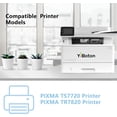 thumbnail image 2 of PG-285 XXL Black/CL-286 XXL Color Large Capacity Ink Cartridge Replacement for Canon PG285 CL286 PG-285XXL CL-286XXL Ink for Canon TS7720 7720 TS7722 and TR7820 Printer(2-Pack), 2 of 4