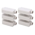 thumbnail image 4 of High Power Wire Cable Connector, Terminal Block High Power Wire Cable Connector Heat Dissipation Brass Conductor 2Pcs 3 In 3 Out  For Meter Wiring, 4 of 8