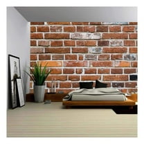 wall26 - Old Brick Wall. Texture for Background - Removable Wall Mural | Self-Adhesive Large Wallpaper - 66x96 inches