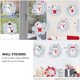 thumbnail image 4 of KAKOWELY 12 pegatinas navideñas extraíbles para ventanas de PVC., 4 of 5
