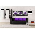 thumbnail image 3 of Epic Graffiti 'Vibrant Tree Series: Amethyst Triptych (Set of 3)' Canvas Wall Art, 54" x 18", 3 of 6