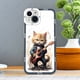 thumbnail image 3 of Guitar Cat Phone Case For iPhone 16 Plus 15 14 13 12 Pro Max Mini 11 XS X XR Soft Silicone Cover, 3 of 5