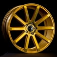thumbnail image 2 of For 19x8.5 inch (1 Single Wheel Only) JNC Wheels - 19" JNC024 Transparent Gold Rim - 5X114.3 JNC Wheels-24304390598, 2 of 2