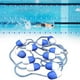 thumbnail image 1 of Línea flotante divisoria para piscinas con boyas para la separación de carriles: cuerda flotante hueca de plástico duradero con cordón de nailon para la señalización de piscinas, aguas termales y, 1 of 6