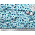 thumbnail image 2 of Soimoi Green Poly Georgette Fabric Floral Decor Fabric Printed BTY 42 Inch Wide, 2 of 3