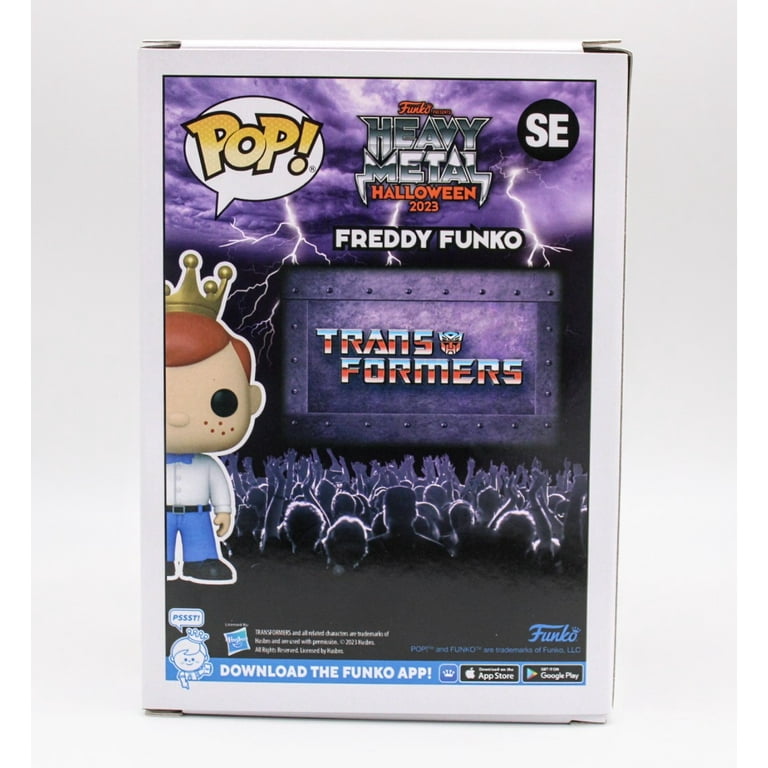 Funko POP! Freddy Funko as Soundwave Transformers LE 4,000
