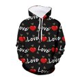 thumbnail image 1 of WILLBEST Sudaderas para Hombre, Sudaderas Casuales De San Valentín para Hombre y Mujer, Sudaderas con Capucha Cómodas y Holgadas, Sudaderas con Capucha De Moda para Parejas XGrande, 1 of 2