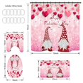 thumbnail image 1 of Bathroom Set Valentines Day Machine Washable with Rug Accessories, 1 of 6