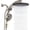 Nickel, variant on Shower  with filtered Handheld High  daul Shower Heads with Handheld  Combo and 10 Sprays Handheld Shower  Detachable Shower  Built-in  Docking and Power Jets Chrome
