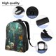 thumbnail image 5 of Balery Baroque Floral Still Life Mochila - Mochila Estilosa y Duradera para Laptop de 15 Pulgadas con Tela Oxford Impermeable, 5 of 8