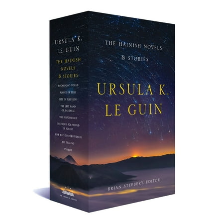 Davinci Library Set - Ursula K. Le Guin: The Hainish Novels and Stories : A Library of America Boxed Set