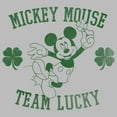 thumbnail image 2 of Girl's Mickey & Friends Mickey Mouse Team Lucky  Graphic Tee Athletic Heather X Large, 2 of 5