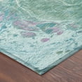 thumbnail image 3 of Addison Rugs Chantille Indoor/Outdoor Transitional Abstract Turquoise Machine Washable Rectangle Rug, 3' x 5', 3 of 8