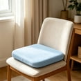 thumbnail image 5 of Ergonomic Memory Foam Seat Cushion, High Resilience Memory Foam Seats Provide Softness and Support for Office Chair, Breathable Cushion for Car Home Dining,13.4x9.4x1.4 Inch, 5 of 6