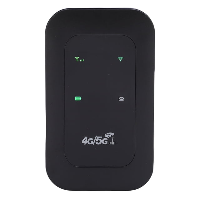 Enrutador Móvil 4G 5G, Enrutador WiFi Móvil De Alta Velocidad De 300Mbps Pantalla LED En Color Ranura Para Tarjeta SIM Para Empresas