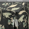 thumbnail image 4 of Floral Dog Crate Cover, Victorian Flowers Butterflies and Leaves Spring Freshness, Easy to Use Pet Kennel Cover Small Dogs Puppies Kittens, 7 Sizes, Dark Grey Champagne, by Ambesonne, 4 of 6
