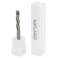 thumbnail image 1 of Milling Cutter Silver 3‑Flute for Aluminum Metal Cutting Tools 4 x 4 x 22 x 55mm, 1 of 14