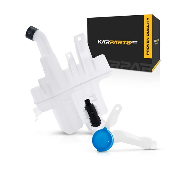 For Honda Accord 2018 19 20 21 2022 Washer Fluid Reservoir | With Pump | With Inlet | With Cap | Replacement For HO1288221 | 76841TVAA01-PFM