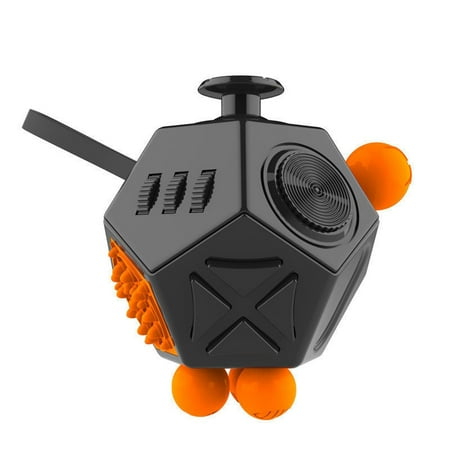 Yipa 12 Side Magic Fidget Cube Toy Adult Children 