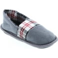 thumbnail image 7 of Static Footwear Kids Plaid Slip On Warm House Slippers, 7 of 7