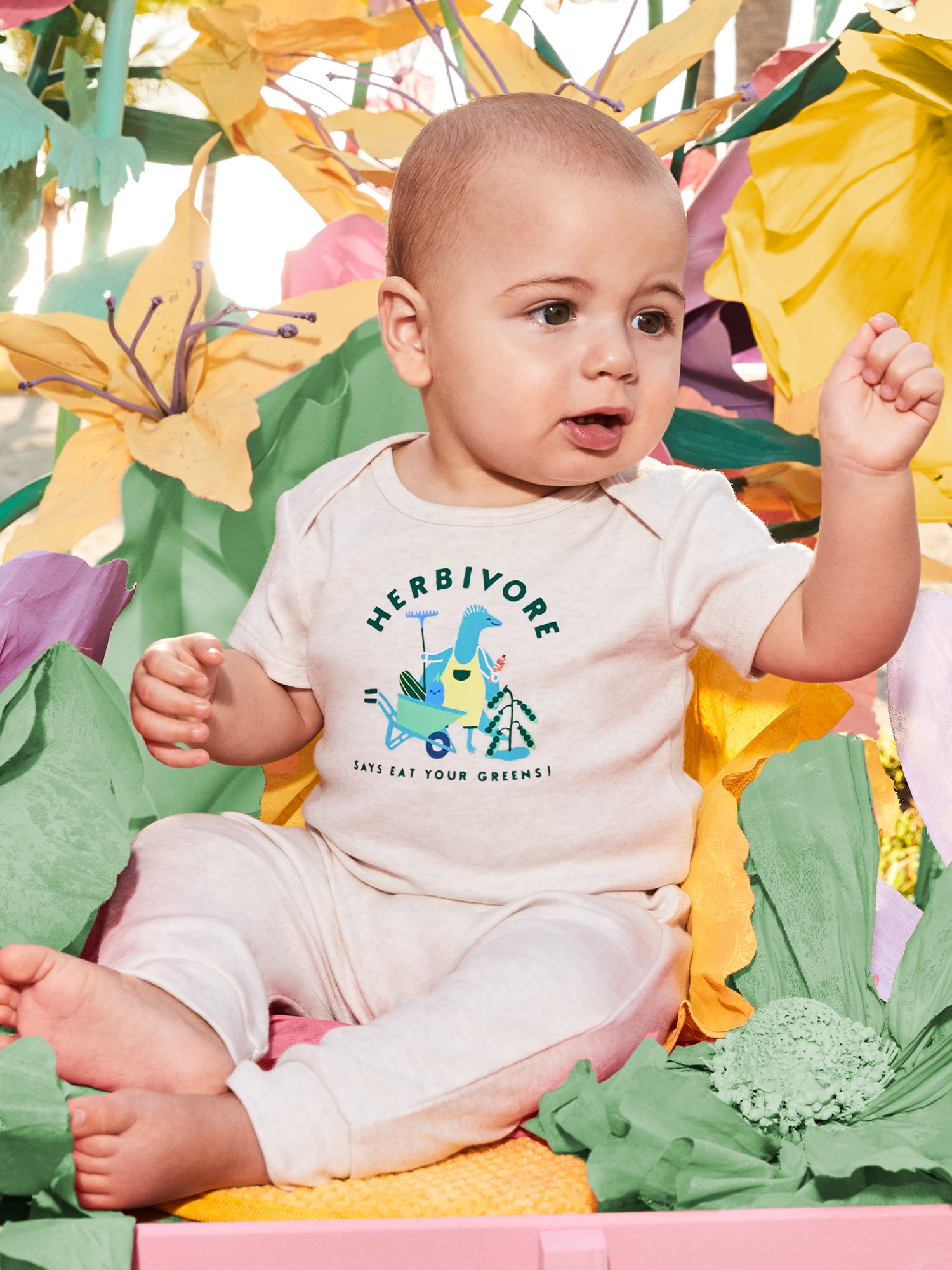 Garanimals Newborn & Baby Boy Cotton Pull-On Solid Joggers, Sizes 0 - 24M