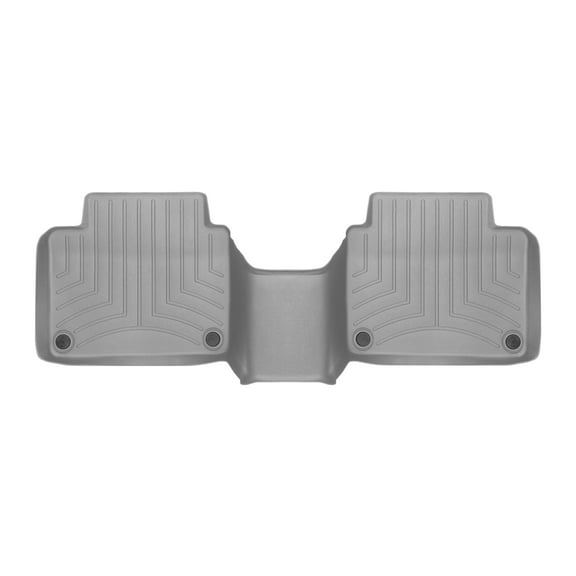 WeatherTech Custom Fit FloorLiners compatible with Volvo S90, V90, V90 Cross Country - 2nd Row, Grey