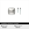 thumbnail image 3 of Amerock Garfield 1-3/16 inch (30mm) Length Polished Chrome Cabinet Knob, 25 Pack, 3 of 4