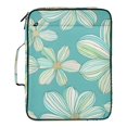 thumbnail image 2 of Haosy Accordion File Organizer Zipper Binder 500 Sheet 6-Tab Expanding File Folder Multi-Pocket 1.2 Inch 3 Ring Watercolor Daisy Flowers, 2 of 7