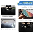 thumbnail image 2 of Qxltty Samoyed Dog Car Windshield Sunshades Foldable UV Rays Sun Visor Protector Keep Your Vehicle Cool 55×27.6in, 2 of 8