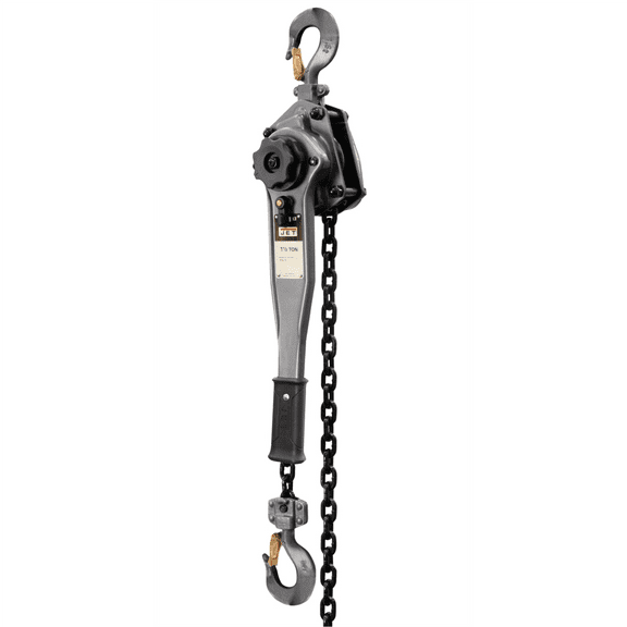 Jet Tools JLP-A Series 1.5 Ton Capacity Puller Hoist 10 Foot Lift with Hooks