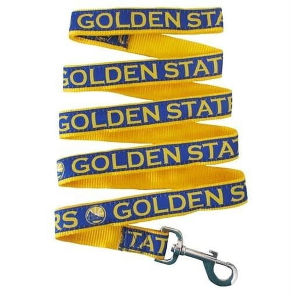 Golden State Warriors Pet Leash by Pets First - Medium