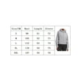 thumbnail image 5 of Genuiskids Women Zip Up Hoodie Casual Solid Drawstring Loose Hooded Sweatshirt Fleece Vintage Jacket Outerwear 90s Streetwear with Pockets, 5 of 6
