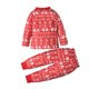 thumbnail image 3 of Conjunto de 2 piezas de ropa con estampado de dibujos animados para niños y niñas, camiseta y pantalones de manga larga, pijamas para bebés y niños, 3 of 5