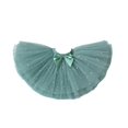 thumbnail image 7 of HAOTAGS Girls Tutu Skirts,Solid Lightweight Elastic Waist Performance Dance Skirt Green 7-8, 7 of 7