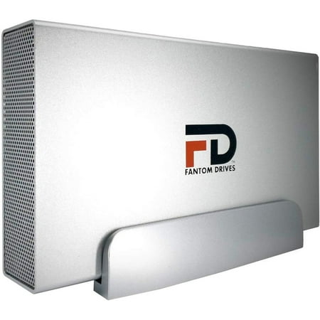 Fantom Drives 18TB External Hard Drive, GFORCE 3 Pro, 7200RPM, USB 3, Aluminum, Silver, GF3S18000UP