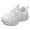 White, variant on Girls Sports Shoes Cute Star Pattern Flat Bottom Comfortable Non Hook Loop Seasonal Casual Shoes,Toddler Girl Shoes,Boys Shoes,Size:10