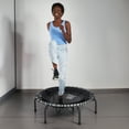 thumbnail image 4 of JumpSport 370 Home Gym 39" Heavy Duty Fitness Trampoline with 4-In-1 DVD, Black, 4 of 7