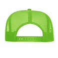 thumbnail image 2 of OTTO CAP Neon 5 Panel High Crown Mesh Back Trucker Hat, 2 of 2