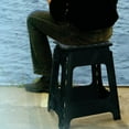 thumbnail image 1 of Superio Folding Step Stool 18" (Black), 1 of 1