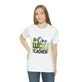 thumbnail image 6 of One Lucky Teacher Unisex Jersey Short Sleeve Tee, 6 of 10