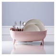 thumbnail image 2 of Wide Volume Dish Drying Rack Over The Sink, 360° Rotatable Water Drain, Large Utensil Holder Included, Made in Korea (), 2 of 7