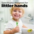 thumbnail image 4 of GUM® Crayola™ Kids’ Flossers, Fluoride Coated, Grape Flavour, Ages 3+, 75 Count, 4 of 5