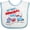 White and Blue, variant on Inktastic My First Memorial Day Train Boys or Girls Baby Bib