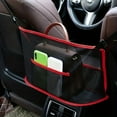 thumbnail image 1 of Large Capacity Car Seat Mesh Bag: Keep Your Dog Safe and Organized During Car Rides!, 1 of 4