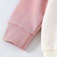 thumbnail image 6 of Hessimy Toddler Boys Girls Spring Summer Funny Cartoon Print 2Pcs Warm Long Sleeve Soft Cozy Sleepwear Pajamas, Funny Sleep Style(Light Pink,18-24 Months), 6 of 7